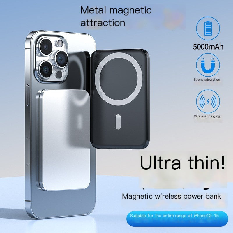 Ultra-Thin Metal MagSafe Mini Power Bank 20W